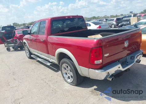 2009 Dodge Ram 1500 Laramie из США, поврежденный, VIN 1D3HB18T49S777520